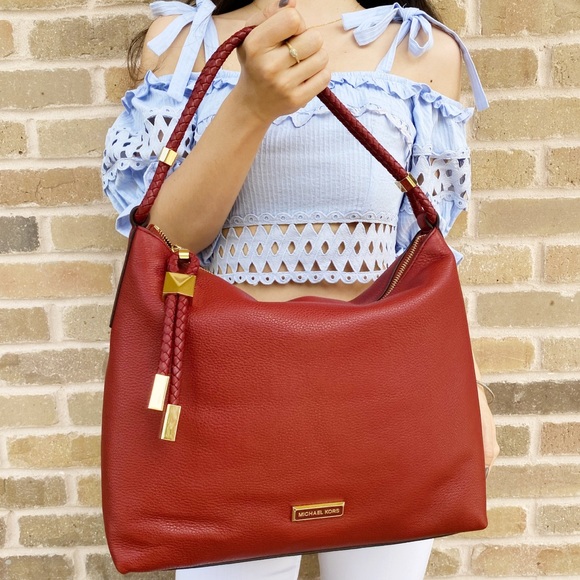 Michael Kors Lexington Large Shoulder Bag Hobo NWT - Picture 4 of 8